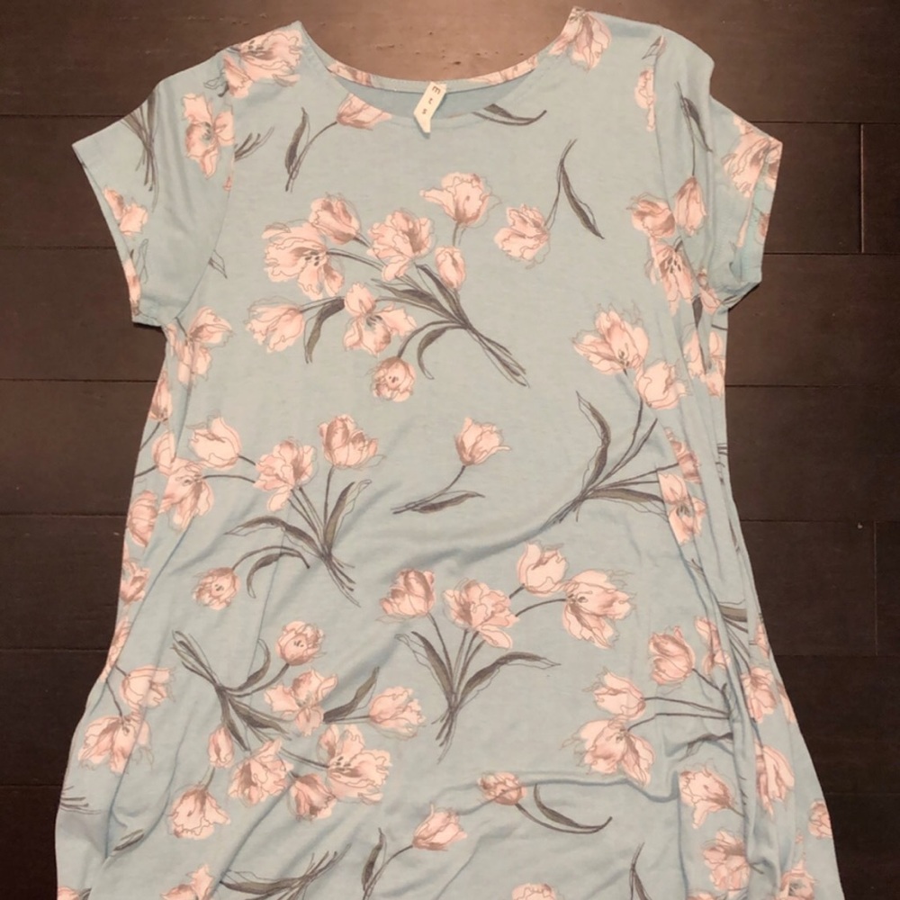 Floral Medium Short Dress